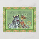 Recherche de felines cartes postales Imaginaire