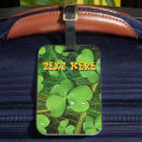 Recherche de st patrick bagages étiquettes Vert