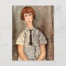 Zoek naar modigliani briefkaarten Portret
