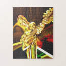 Recherche de guitare puzzles Brun