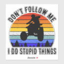 Recherche de quad autocollants Quatre roues