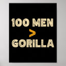 Zoek naar grappige gorilla posters Mannen