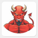 Recherche de satanique autocollants Rouge