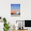 Recherche de santa monica posters Californie