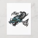 Recherche de créatures magiques cartes postales Dragon