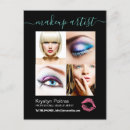 Recherche de artiste maquillage cartes postales Cosmétiques