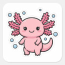 Recherche de axolotl autocollants Amphibien