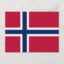 Recherche de drapeau de la norvège cartes postales Patriotique