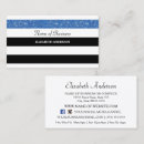 Recherche de rayure blanche cartes visite Customer