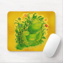 Recherche de grenouille verte tapis souris Dessin