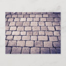 Recherche de rue pavée cartes postales Route
