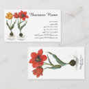 Recherche de tulipe cartes visite Vintage