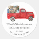 Recherche de nouvelle maison autocollants Aquarelle
