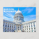 Recherche de madison wisconsin cartes postales Capitale