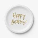 Recherche de joyeux anniversaire assiettes Script
