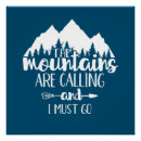 Recherche de montagne posters Blanc