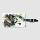 Recherche de panda bagages étiquettes Mignon