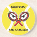 Recherche de tennis dessous de verres Raquette