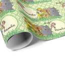 Recherche de tigre de bébé papier cadeau Éléphant