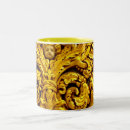 Recherche de doré tasses Jaune