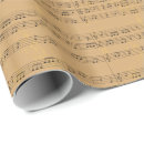 Recherche de musicien papier cadeau Vintage