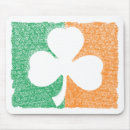 Recherche de shamrock irlandais tapis souris Irlande