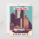 Recherche de ville de chicago invitations Vintage