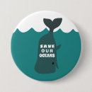 Recherche de océans badges Baleine
