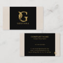 Recherche de lettre g cartes visite Élégant