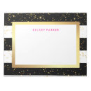 Zoek naar zwarte strepen notitieblokken Patroon