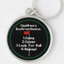 Recherche de humour golf porteclés Père