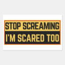 Zoek naar schreeuw stickers Griezelig