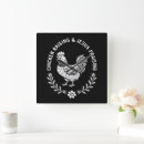 Recherche de poulettes horloges Rustique