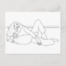 Recherche de fille chat cartes postales Toute personne