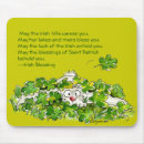 Recherche de shamrock irlandais tapis souris Shamrocks