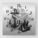 Recherche de bateau pirate horloges Voile