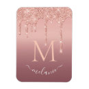 Recherche de monogramme rose magnets Paillettes