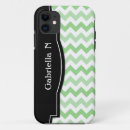 Recherche de chevron vert iphone coques Zigzag