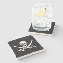 Recherche de jolly roger dessous de verres Os croisés