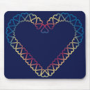 Recherche de coeur rouge tapis souris Rose