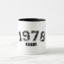 Recherche de fabriqué en 1978 tasses Année