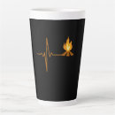 Recherche de feu tasses Randonnée
