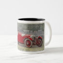 Recherche de carte vintage tasses Illustration