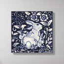 Recherche de lapin bleu et blanc art Pour tous