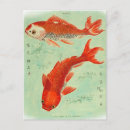 Recherche de poissons plats cartes postales Carpe koï