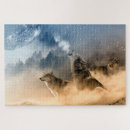 Recherche de loups puzzles Montagne