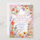 Recherche de garden bridal shower invitations Aquarelle