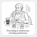 Recherche de la grèce antique autocollants Philosophe