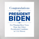 Recherche de candidat posters Joe biden