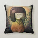 Recherche de japonais geisha coussins Mignon